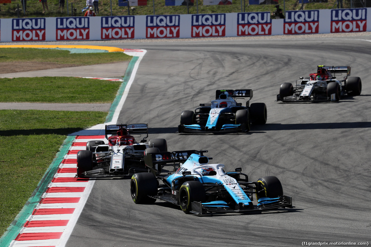 GP SPAGNA, 12.05.2019 - Gara, George Russell (GBR) Williams Racing FW42