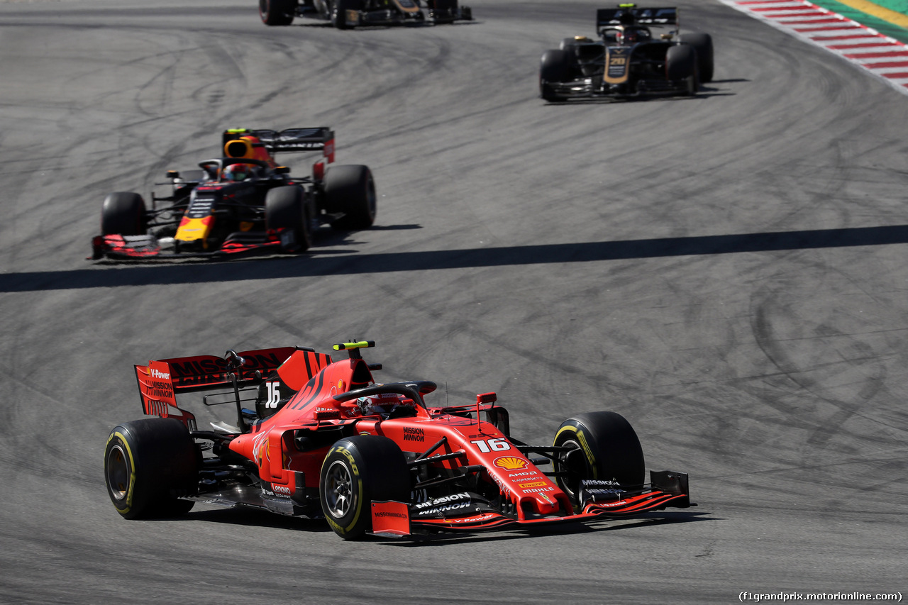 GP SPAGNA, 12.05.2019 - Gara, Charles Leclerc (MON) Ferrari SF90
