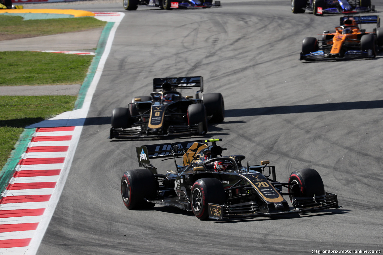 GP SPAGNA, 12.05.2019 - Gara, Kevin Magnussen (DEN) Haas F1 Team VF-19