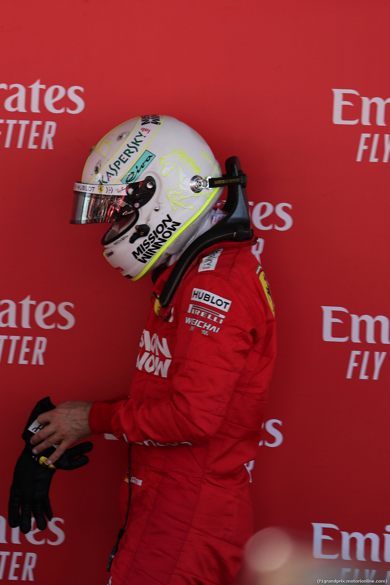 GP SPAGNA, 12.05.2019 - Gara, Sebastian Vettel (GER) Ferrari SF90