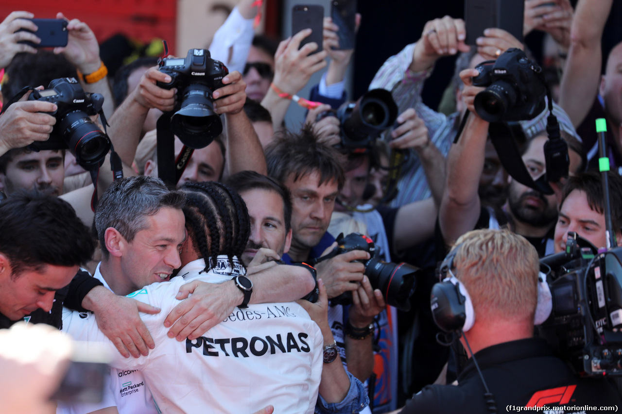 GP SPAGNA, 12.05.2019 - Gara, Lewis Hamilton (GBR) Mercedes AMG F1 W10 vincitore