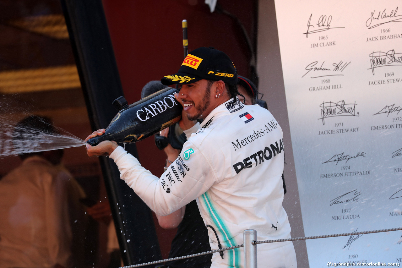 GP SPAGNA, 12.05.2019 - Gara, Lewis Hamilton (GBR) Mercedes AMG F1 W10 vincitore