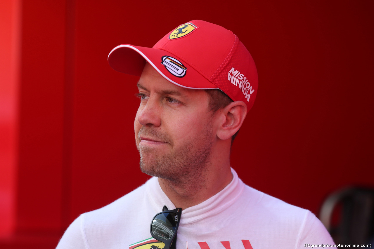 GP SPAGNA, 12.05.2019 - Gara, Sebastian Vettel (GER) Ferrari SF90