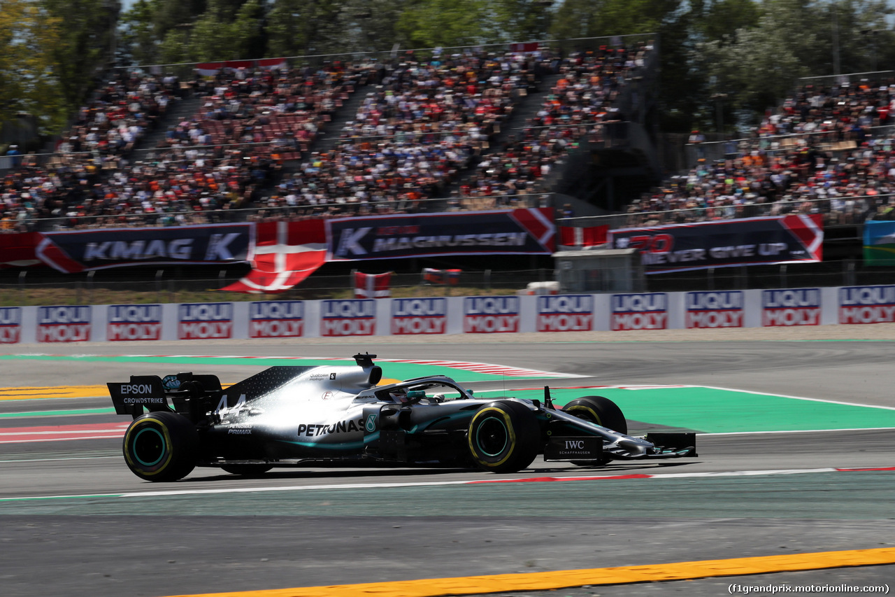 GP SPAGNA, 12.05.2019 - Gara, Lewis Hamilton (GBR) Mercedes AMG F1 W10