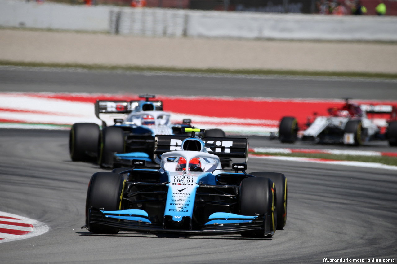 GP SPAGNA, 12.05.2019 - Gara, Robert Kubica (POL) Williams Racing FW42