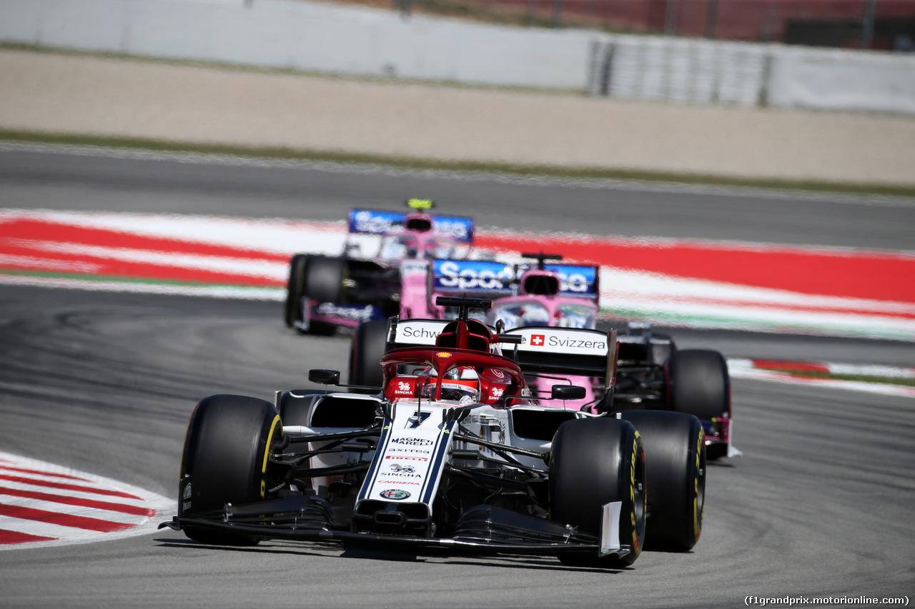 GP SPAGNA, 12.05.2019 - Gara, Kimi Raikkonen (FIN) Alfa Romeo Racing C38