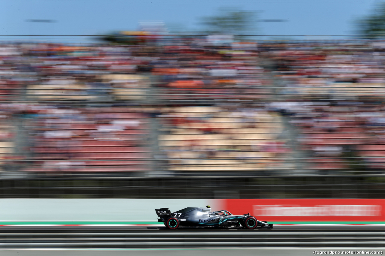 GP SPAGNA, 12.05.2019 - Gara, Valtteri Bottas (FIN) Mercedes AMG F1 W010