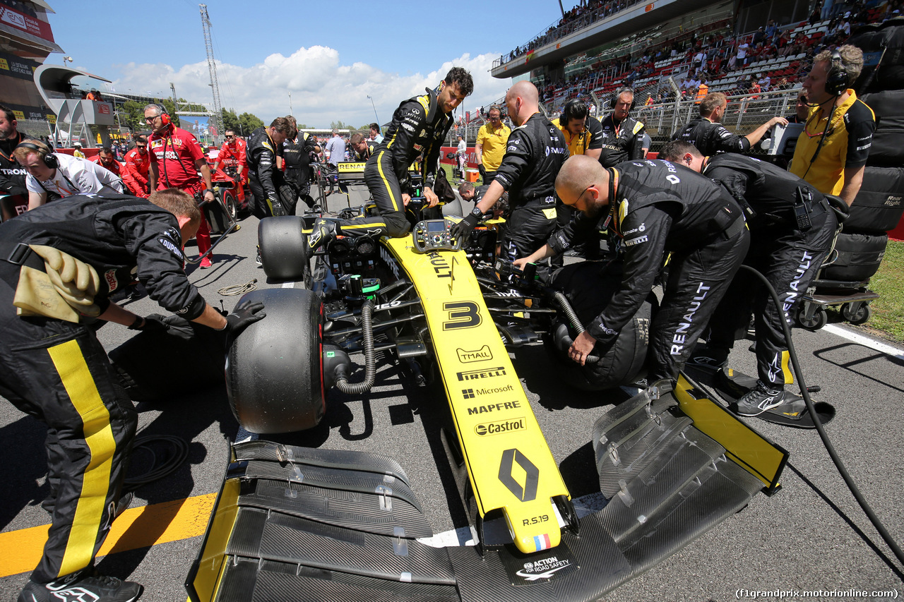 GP SPAGNA, 12.05.2019 - Gara, Daniel Ricciardo (AUS) Renault Sport F1 Team RS19