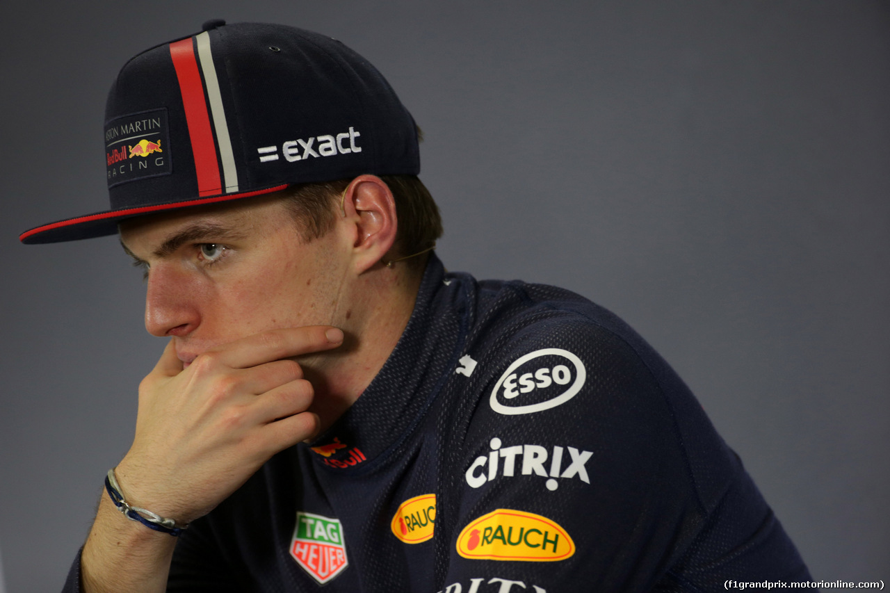 GP SPAGNA, 12.05.2019 - Gara, Conferenza Stampa, Max Verstappen (NED) Red Bull Racing RB15