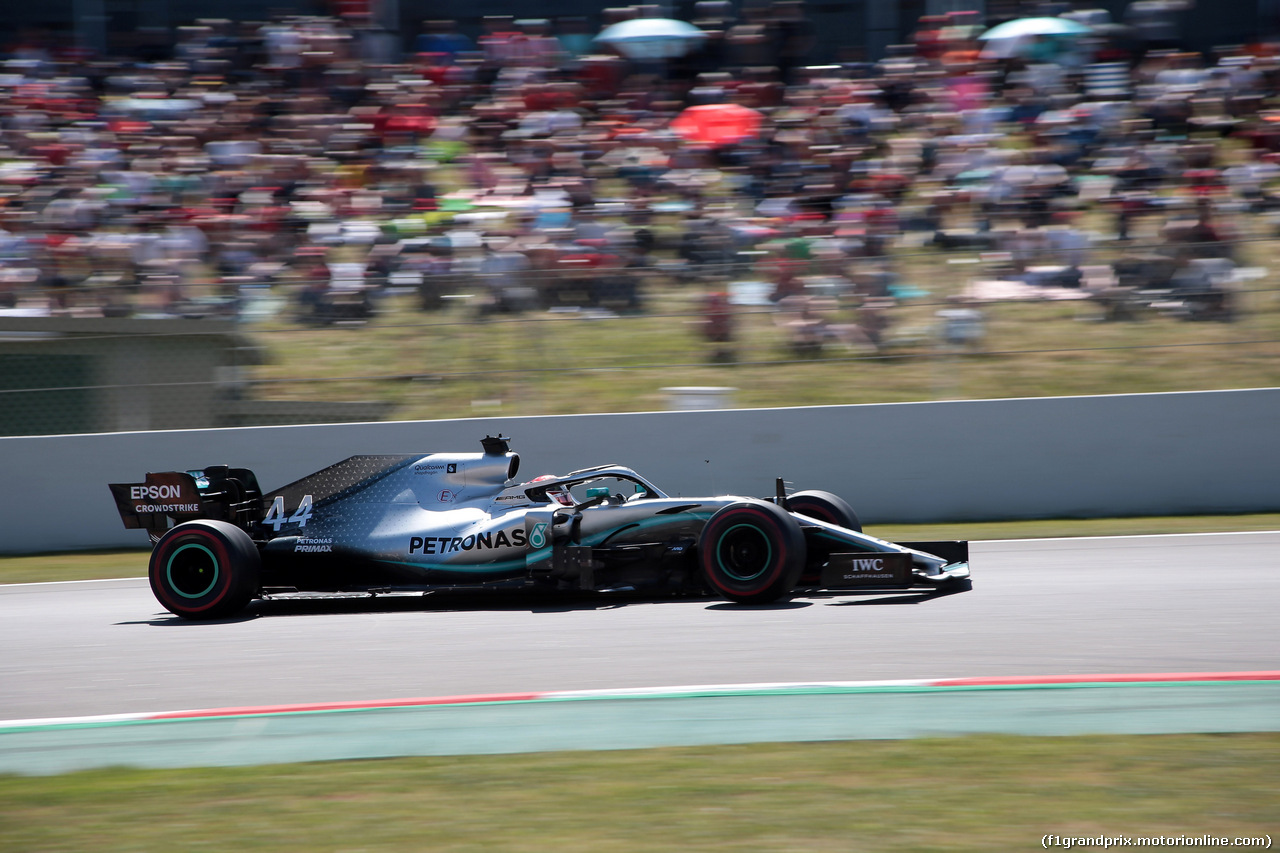 GP SPAGNA, 12.05.2019 - Gara, Lewis Hamilton (GBR) Mercedes AMG F1 W10