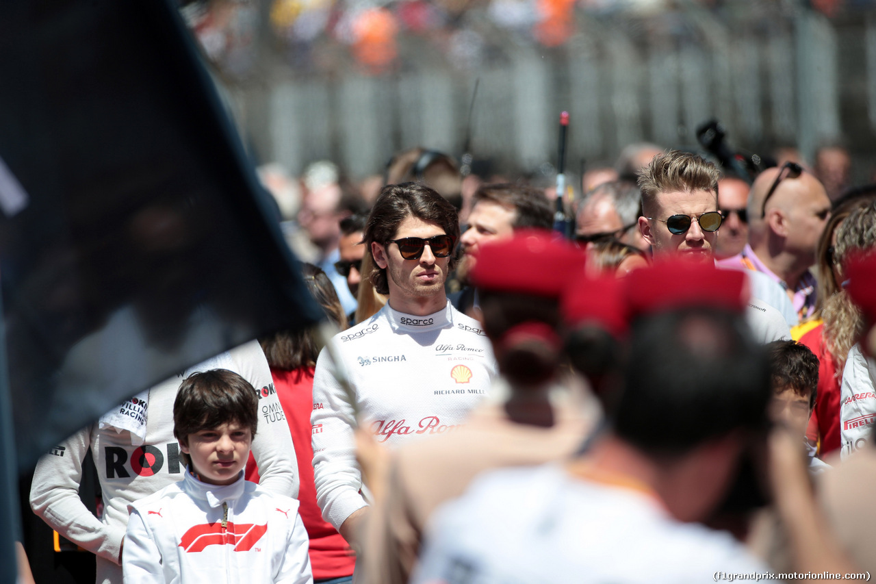 GP SPAGNA, 12.05.2019 - Gara, Antonio Giovinazzi (ITA) Alfa Romeo Racing C38