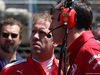 GP SPAGNA, 12.05.2019 - Gara, Sebastian Vettel (GER) Ferrari SF90 e Riccardo Adami (ITA) Ferrari Gara Engineer