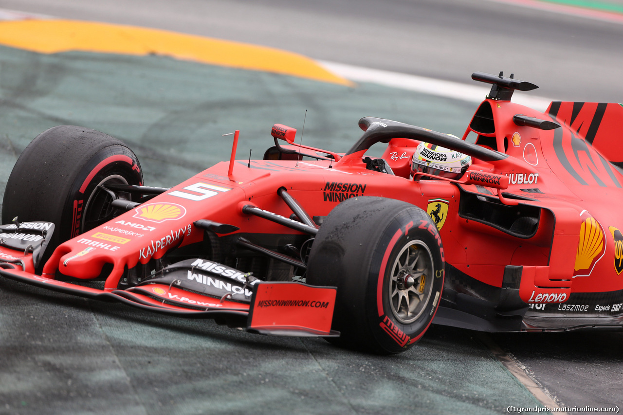 GP SPAGNA, 11.05.2019 - Prove Libere 3, Sebastian Vettel (GER) Ferrari SF90