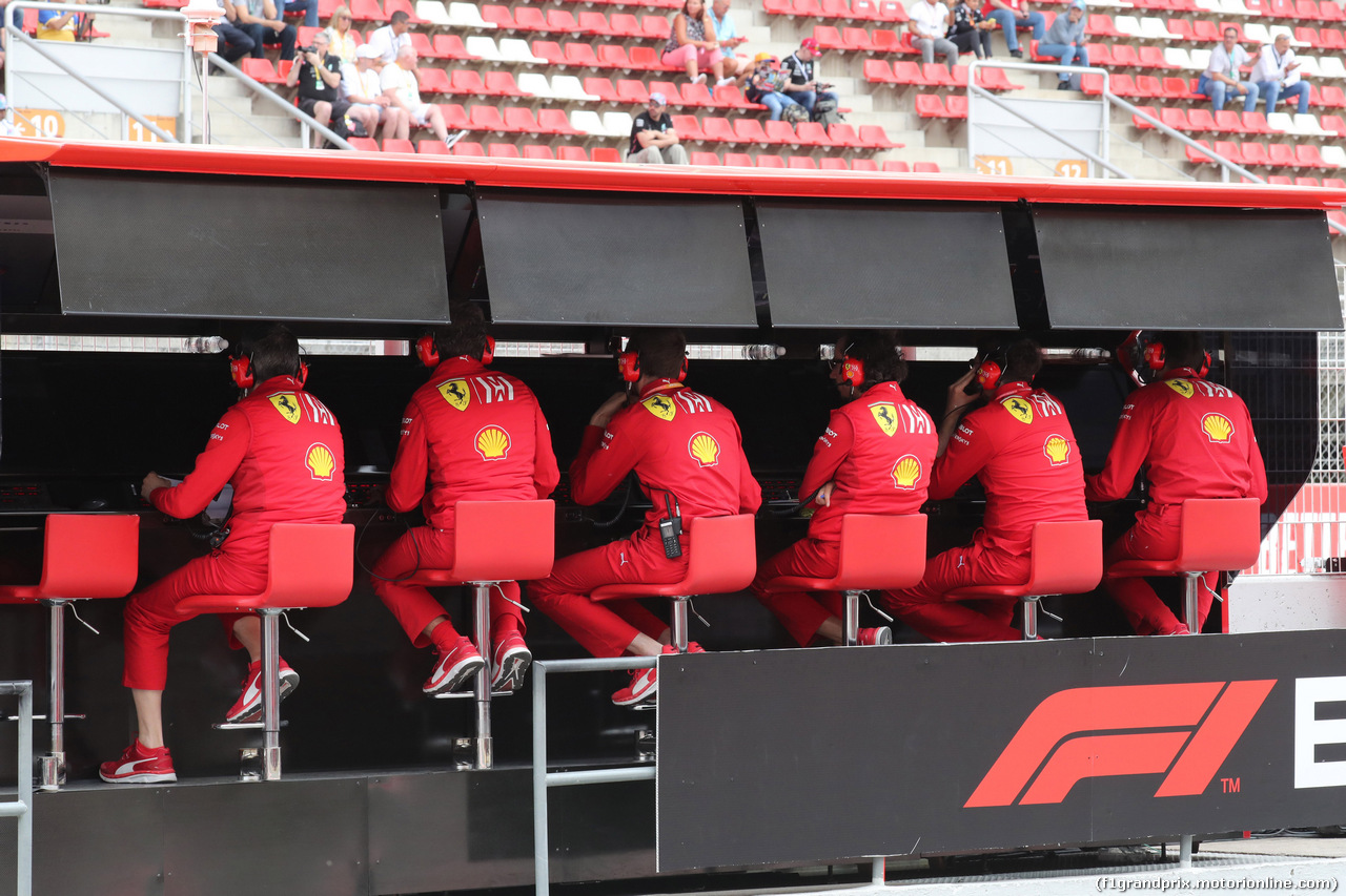 GP SPAGNA, 11.05.2019 - Prove Libere 3, Ferrari