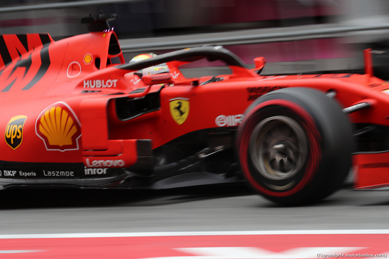 GP SPAGNA, 11.05.2019 - Prove Libere 3, Sebastian Vettel (GER) Ferrari SF90