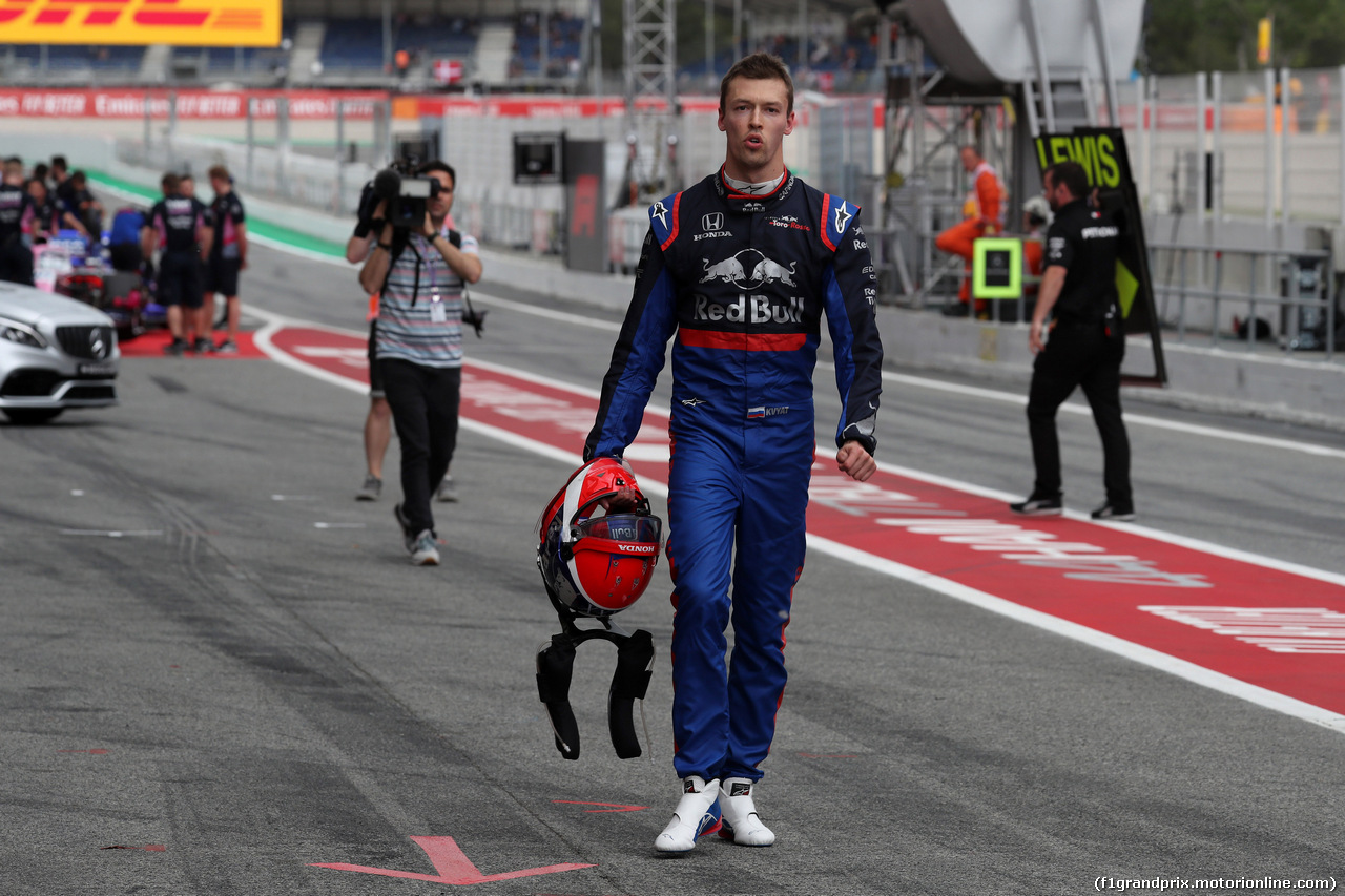 GP SPAGNA, 11.05.2019 - Prove Libere 3, Daniil Kvyat (RUS) Scuderia Toro Rosso STR14