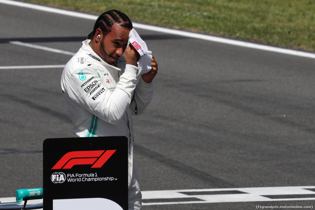 GP SPAGNA, 11.05.2019 - Qualifiche, 2nd place Lewis Hamilton (GBR) Mercedes AMG F1 W10