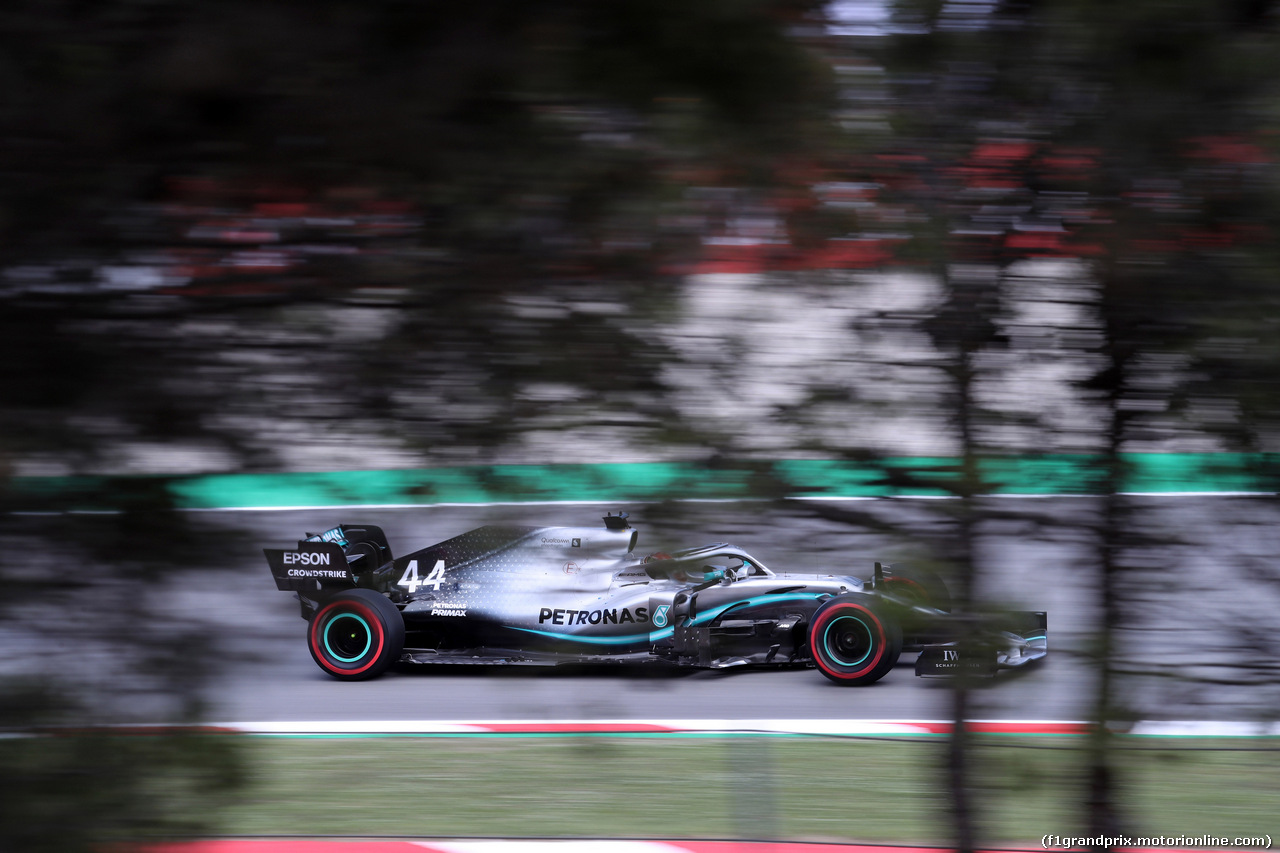 GP SPAGNA, 11.05.2019 - Qualifiche, Lewis Hamilton (GBR) Mercedes AMG F1 W10