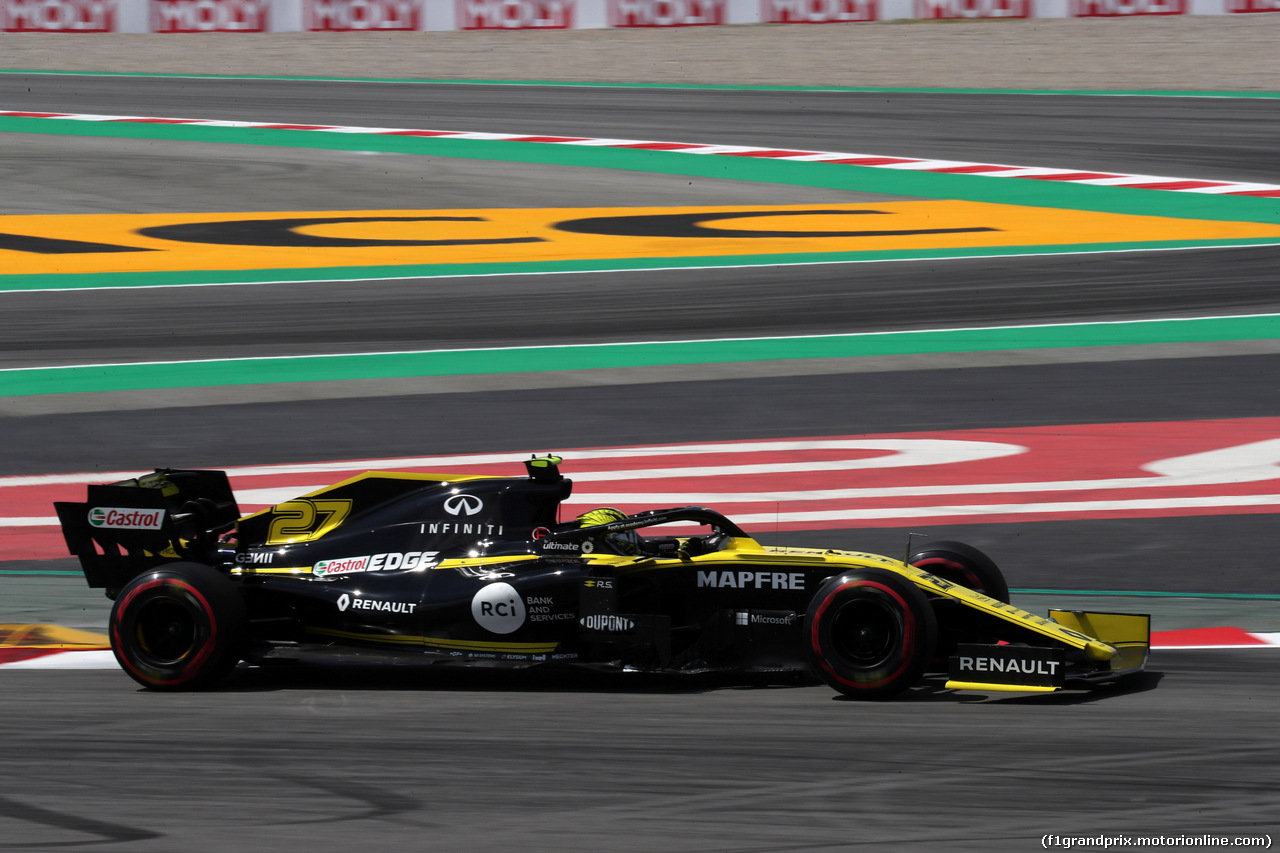 GP SPAGNA, 11.05.2019 - Qualifiche, Nico Hulkenberg (GER) Renault Sport F1 Team RS19