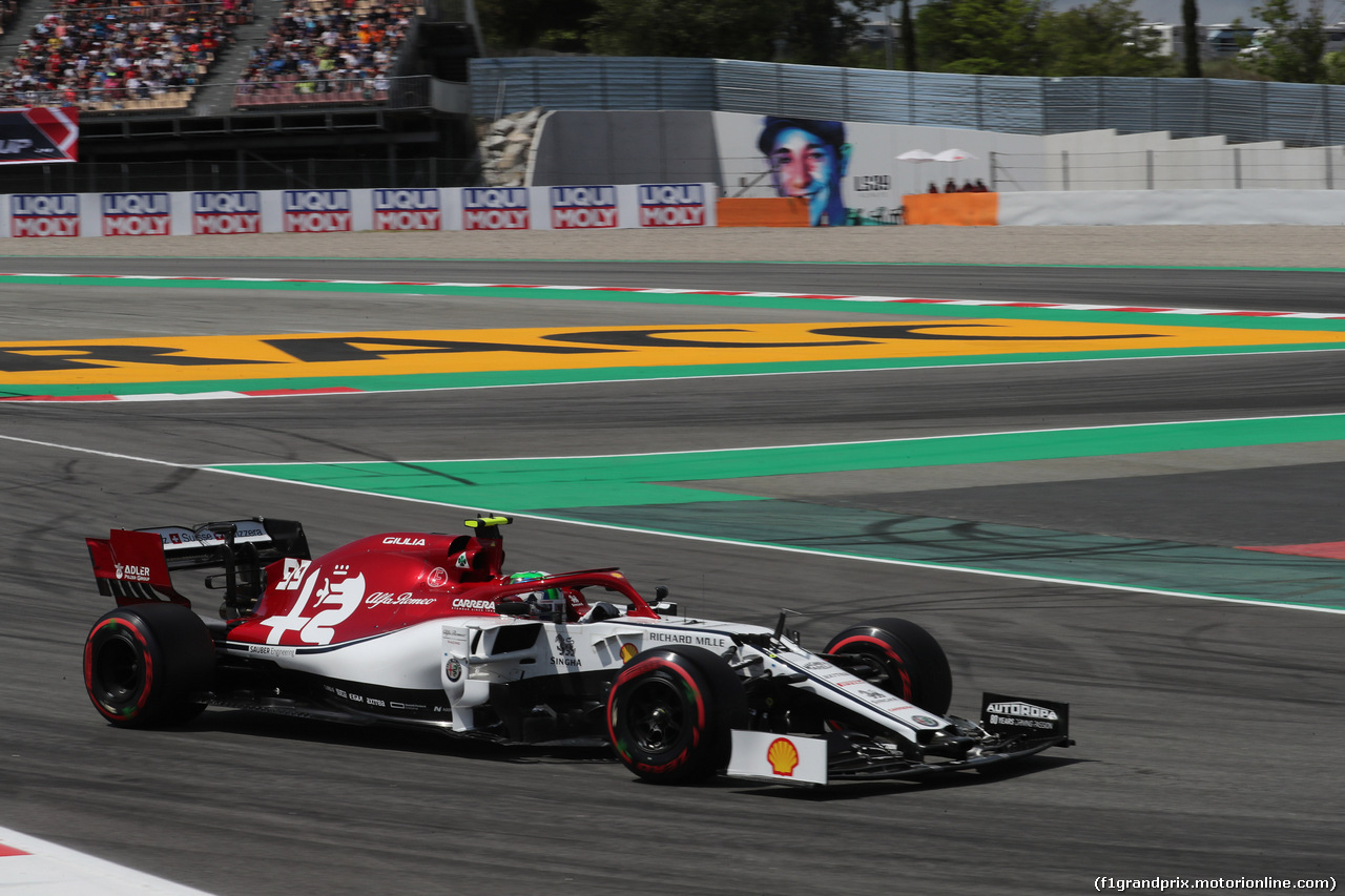 GP SPAGNA, 11.05.2019 - Qualifiche, Antonio Giovinazzi (ITA) Alfa Romeo Racing C38