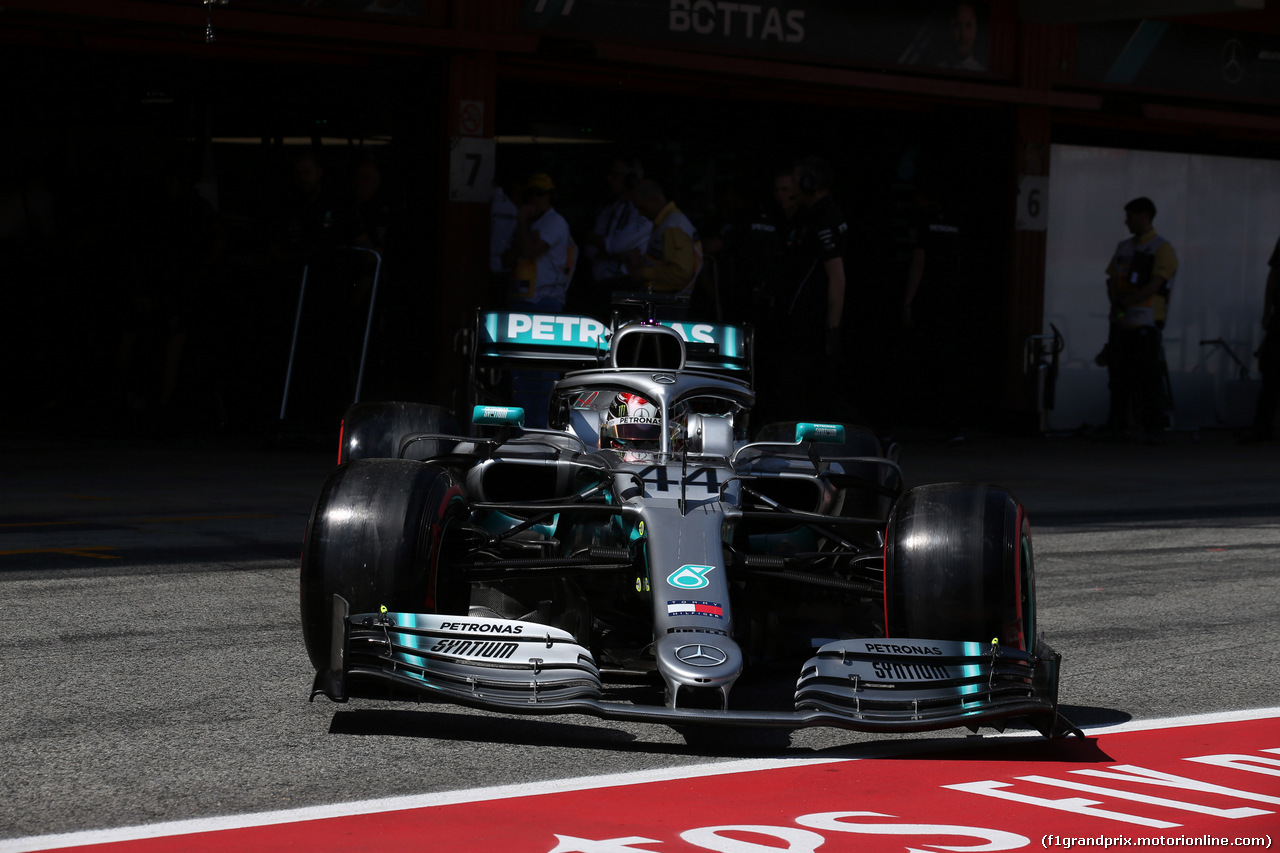 GP SPAGNA, 11.05.2019 - Qualifiche, Lewis Hamilton (GBR) Mercedes AMG F1 W10