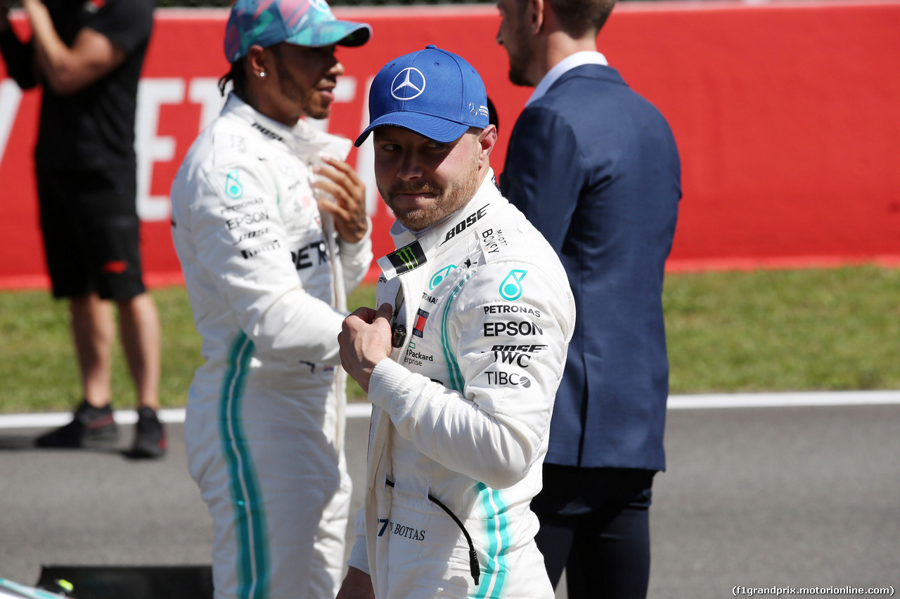 GP SPAGNA, 11.05.2019 - Qualifiche, Valtteri Bottas (FIN) Mercedes AMG F1 W010 pole position