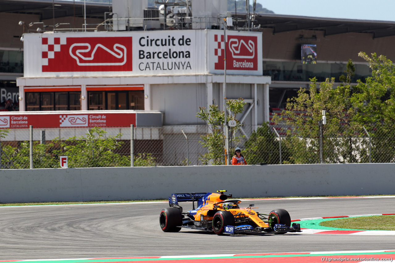 GP SPAGNA, 10.05.2019 - Prove Libere 1, Lando Norris (GBR) Mclaren F1 Team MCL34