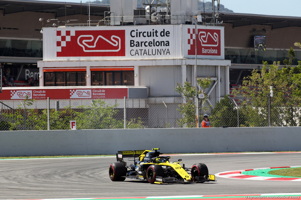 GP SPAGNA, 10.05.2019 - Prove Libere 1, Nico Hulkenberg (GER) Renault Sport F1 Team RS19