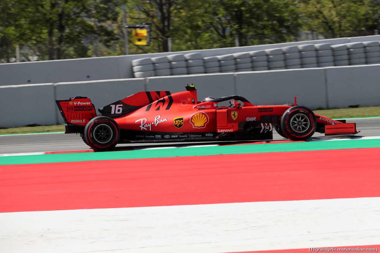 GP SPAGNA, 10.05.2019 - Prove Libere 1, Charles Leclerc (MON) Ferrari SF90