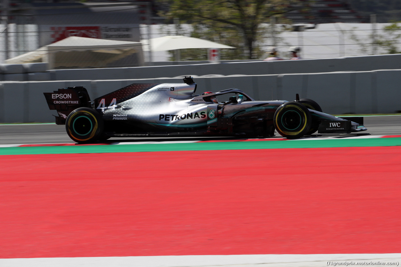 GP SPAGNA, 10.05.2019 - Prove Libere 1, Lewis Hamilton (GBR) Mercedes AMG F1 W10