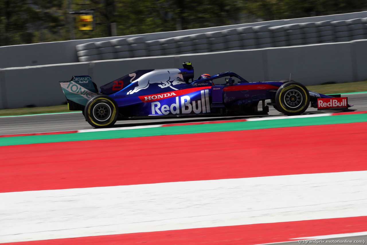 GP SPAGNA, 10.05.2019 - Prove Libere 1, Alexander Albon (THA) Scuderia Toro Rosso STR14