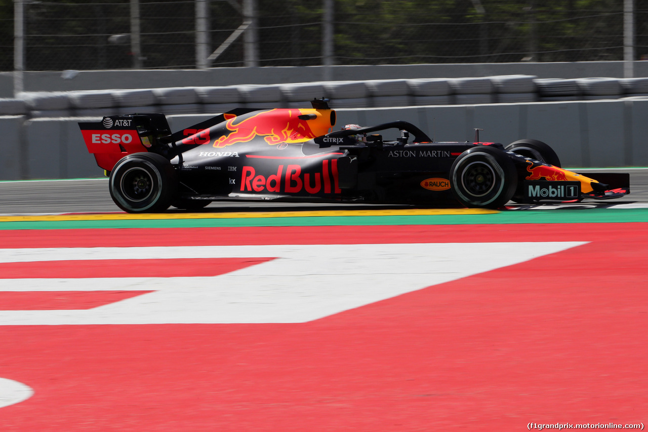 GP SPAGNA, 10.05.2019 - Prove Libere 1, Max Verstappen (NED) Red Bull Racing RB15