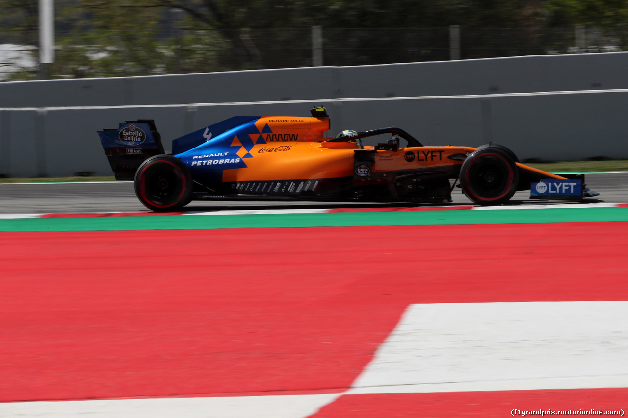 GP SPAGNA, 10.05.2019 - Prove Libere 1, Lando Norris (GBR) Mclaren F1 Team MCL34