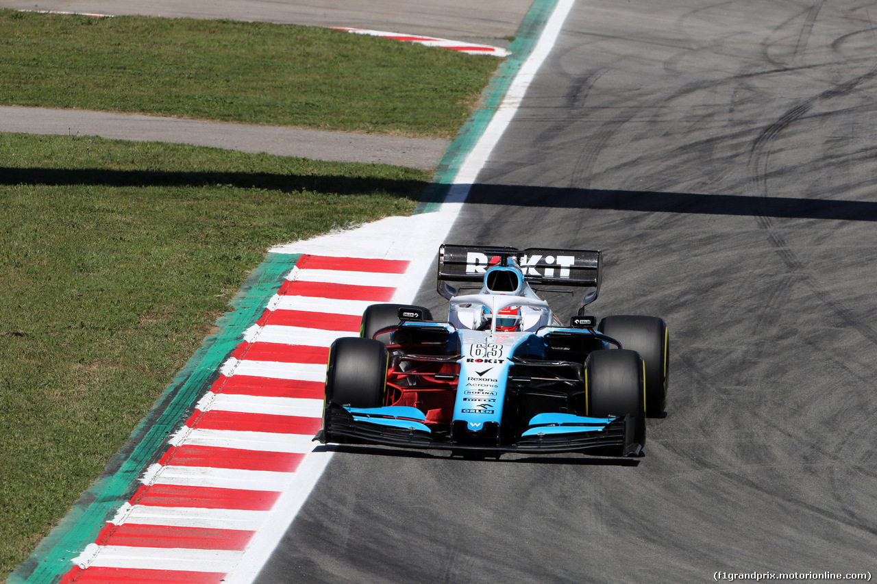 GP SPAGNA, 10.05.2019 - Prove Libere 1, George Russell (GBR) Williams Racing FW42