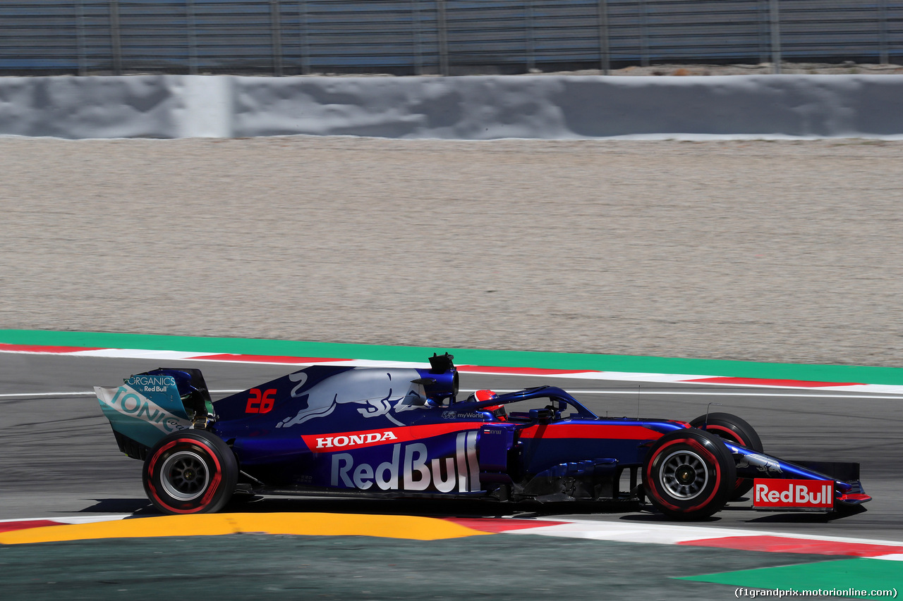 GP SPAGNA, 10.05.2019 - Prove Libere 1, Daniil Kvyat (RUS) Scuderia Toro Rosso STR14