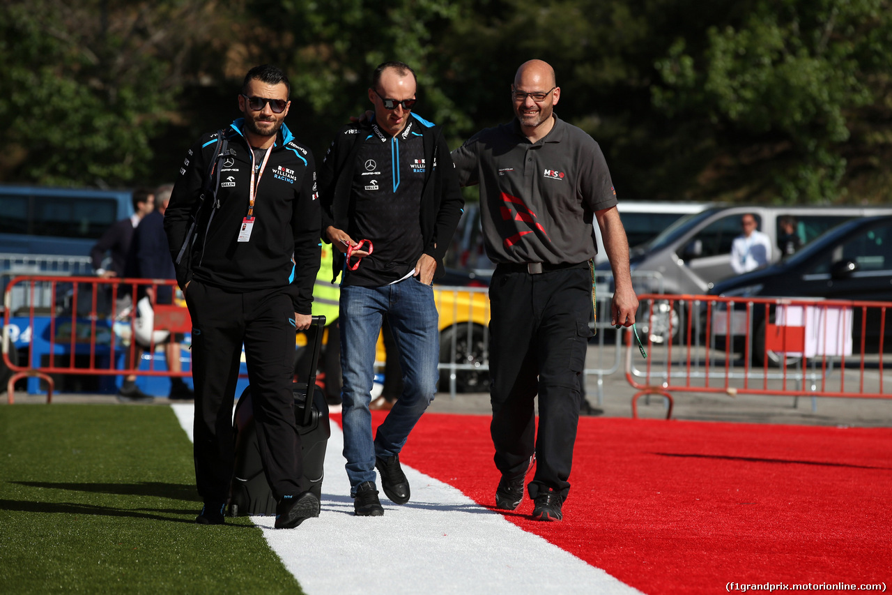 GP SPAGNA, 10.05.2019 - Robert Kubica (POL) Williams Racing FW42