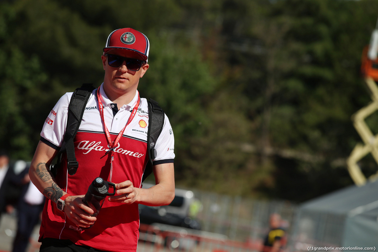 GP SPAGNA, 10.05.2019 - Kimi Raikkonen (FIN) Alfa Romeo Racing C38