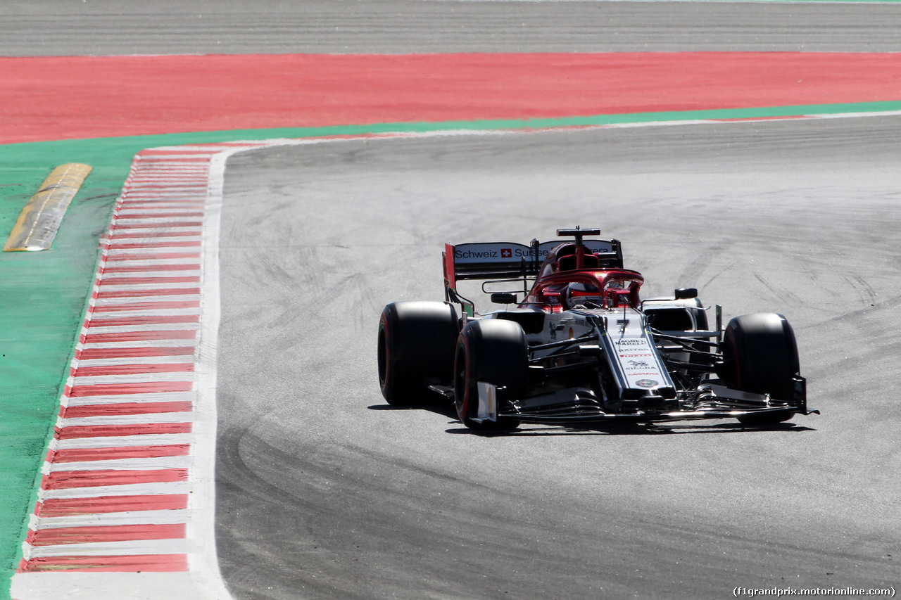 GP SPAGNA, 10.05.2019 - Prove Libere 1, Kimi Raikkonen (FIN) Alfa Romeo Racing C38