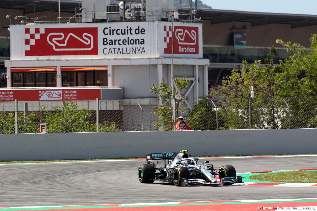 GP SPAGNA, 10.05.2019 - Prove Libere 1, Valtteri Bottas (FIN) Mercedes AMG F1 W010