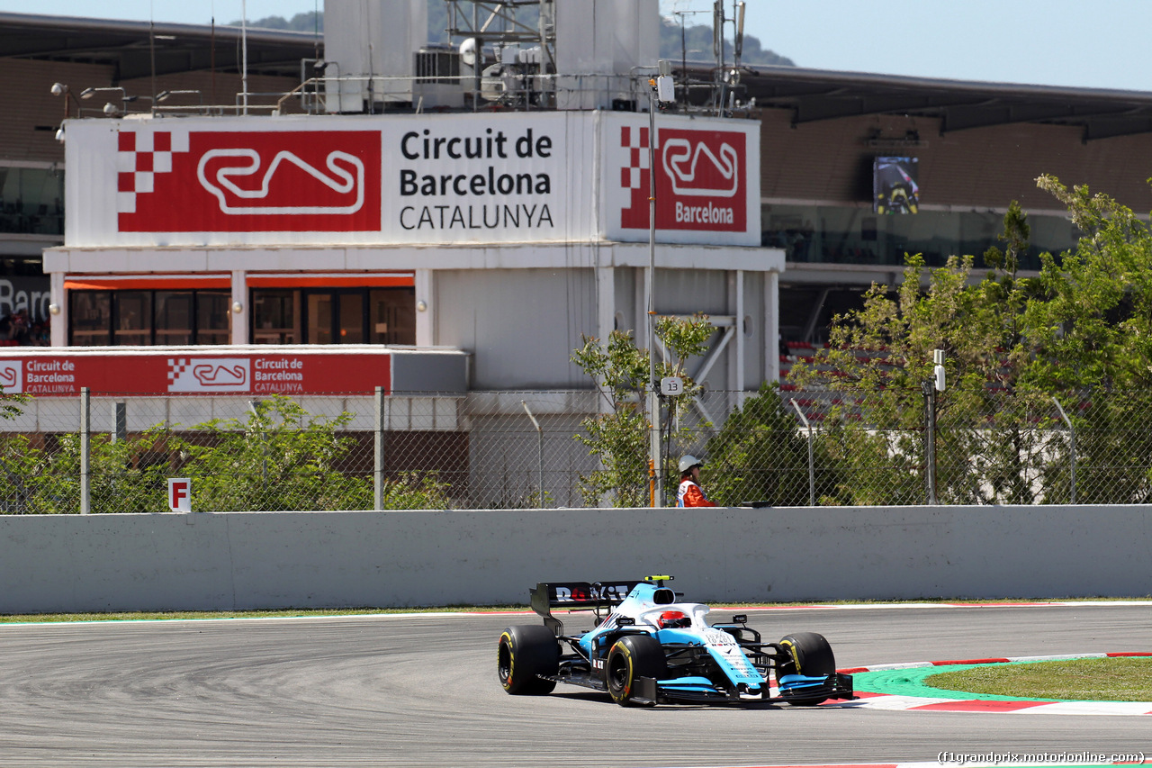 GP SPAGNA, 10.05.2019 - Prove Libere 1, Robert Kubica (POL) Williams Racing FW42