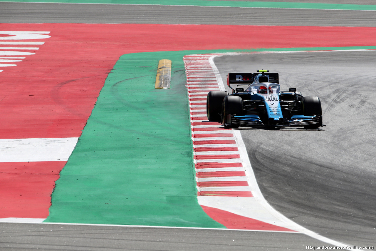 GP SPAGNA, 10.05.2019 - Prove Libere 1, Robert Kubica (POL) Williams Racing FW42