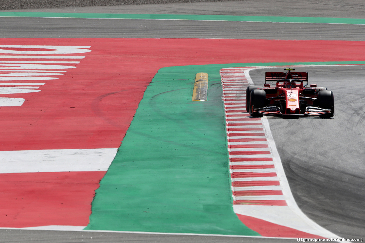 GP SPAGNA, 10.05.2019 - Prove Libere 1, Charles Leclerc (MON) Ferrari SF90