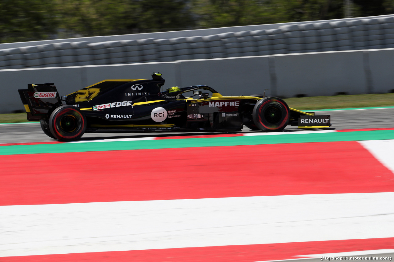 GP SPAGNA, 10.05.2019 - Prove Libere 1, Nico Hulkenberg (GER) Renault Sport F1 Team RS19