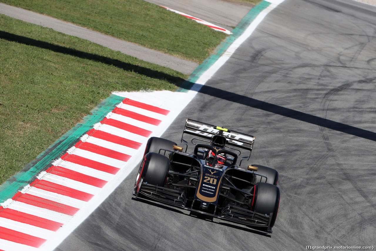 GP SPAGNA, 10.05.2019 - Prove Libere 1, Kevin Magnussen (DEN) Haas F1 Team VF-19