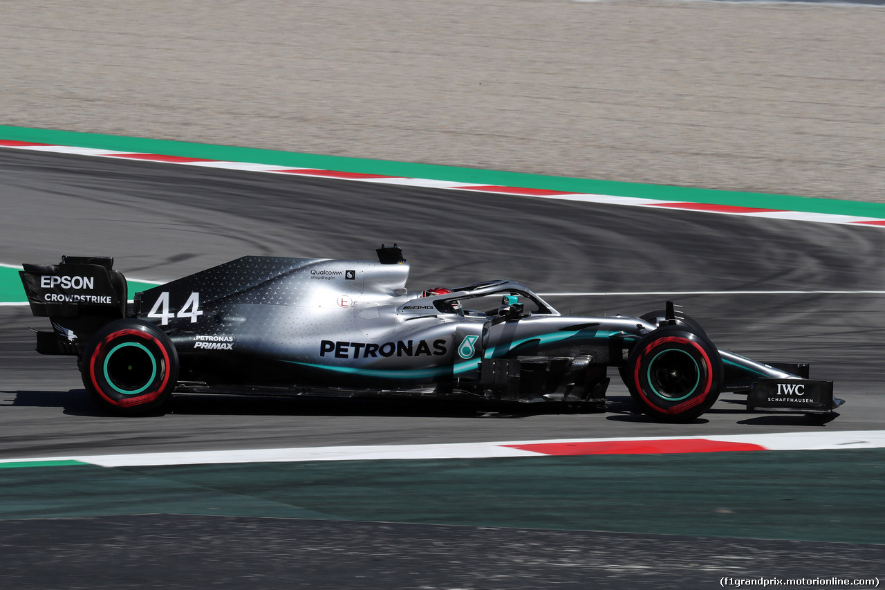 GP SPAGNA, 10.05.2019 - Prove Libere 1, Lewis Hamilton (GBR) Mercedes AMG F1 W10