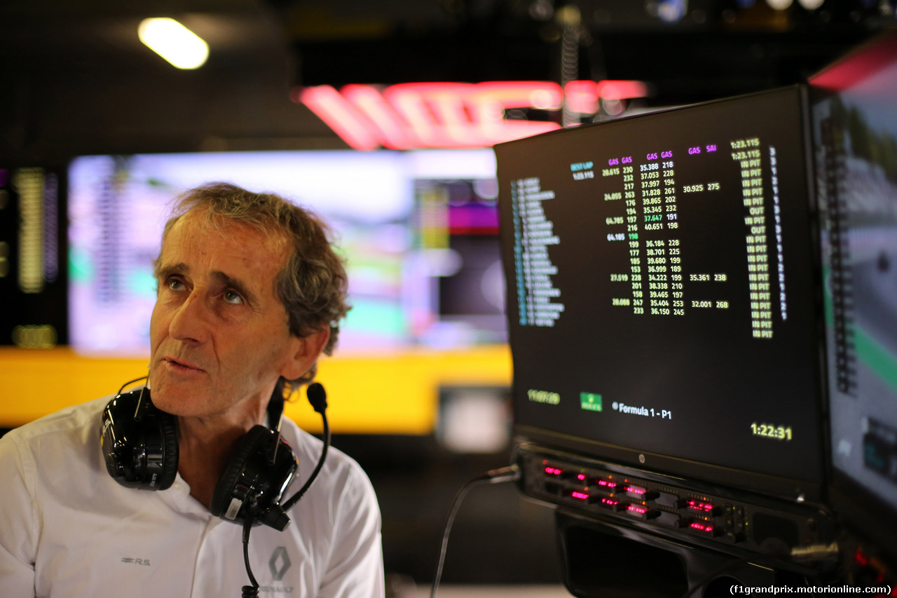 GP SPAGNA, 10.05.2019 - Prove Libere 1, Alain Prost (FRA) Renault Sport F1 Team Special Advisor
