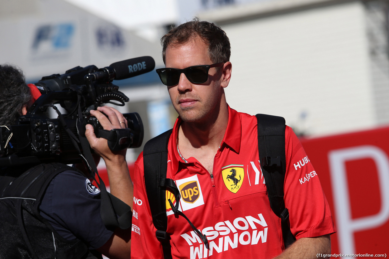 GP SPAGNA, 10.05.2019 - Prove Libere 1, Sebastian Vettel (GER) Ferrari SF90