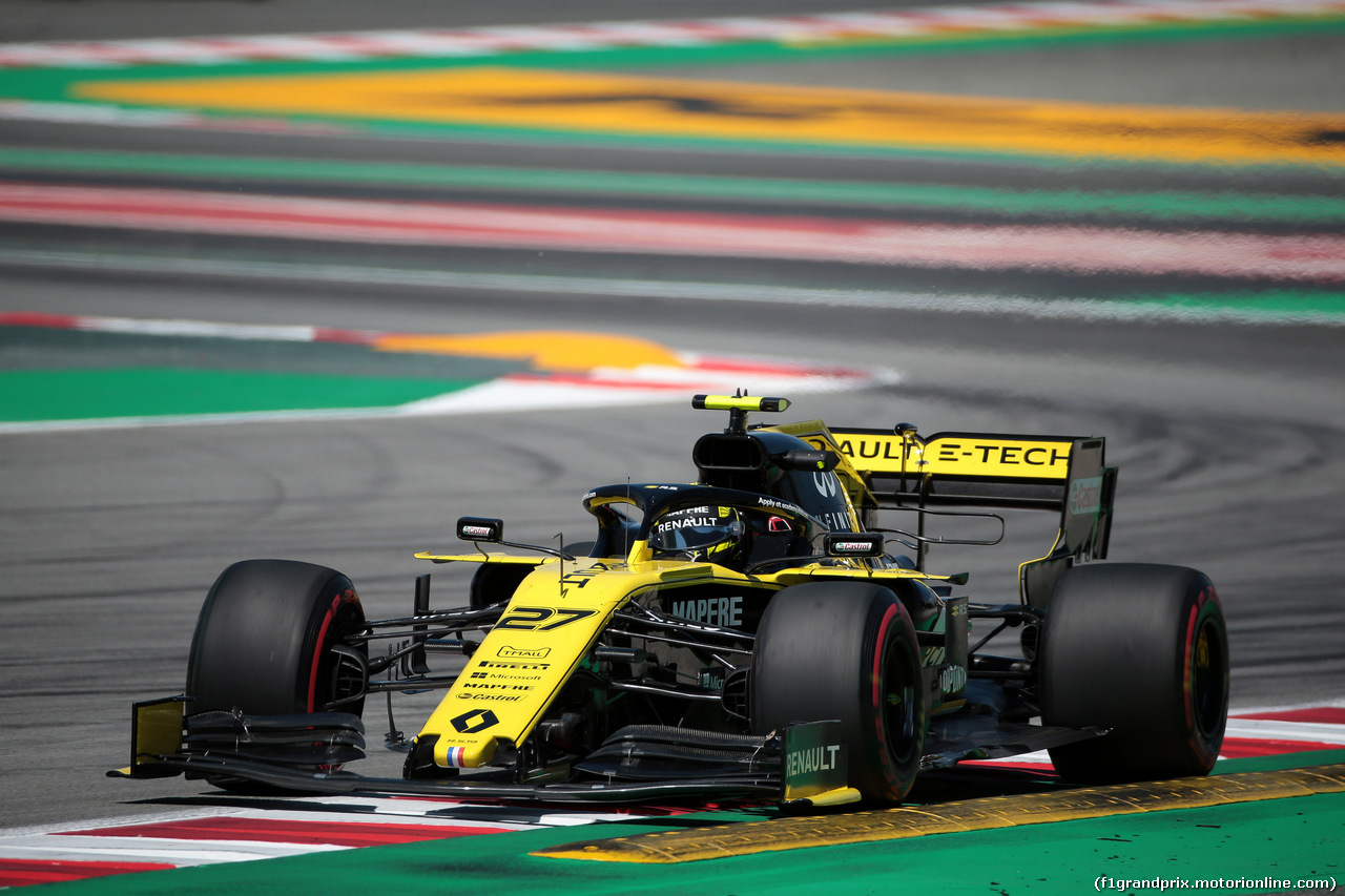 GP SPAGNA, 10.05.2019 - Prove Libere 1, Nico Hulkenberg (GER) Renault Sport F1 Team RS19