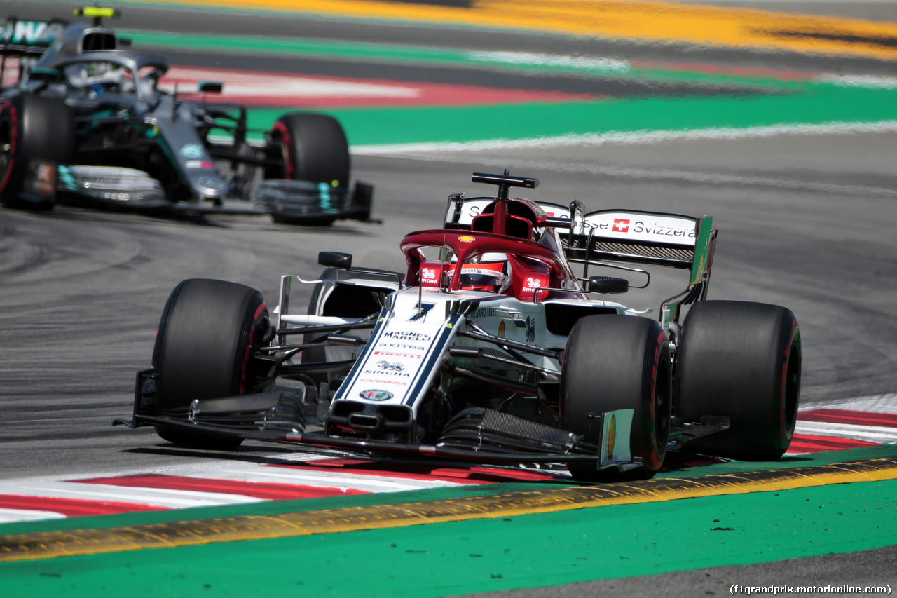 GP SPAGNA, 10.05.2019 - Prove Libere 1, Kimi Raikkonen (FIN) Alfa Romeo Racing C38