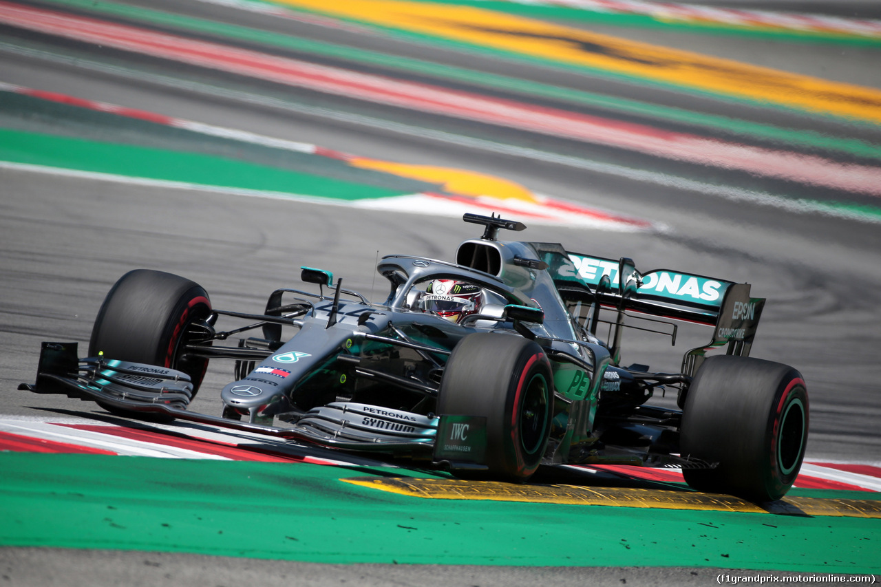 GP SPAGNA, 10.05.2019 - Prove Libere 1, Lewis Hamilton (GBR) Mercedes AMG F1 W10